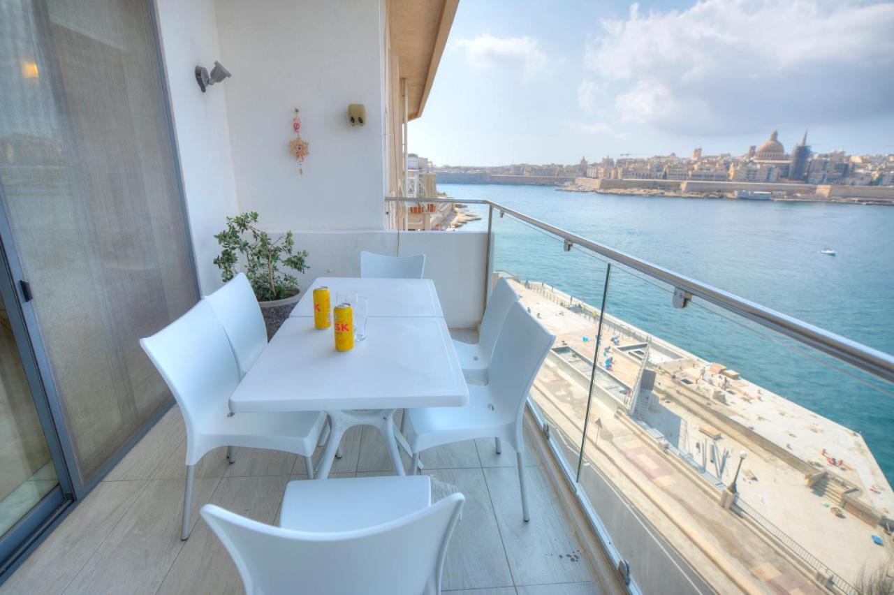 Spacious 3Bedrooms With Spectacular Views Goslm-6 Sliema Bagian luar foto